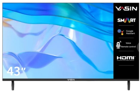 YASIN LED TV 43UD81 43" FHD 1920x1080, WebOS 450 cd/m2 1000000:1 6ms 178/178 DVB-T2/C/S2 WiFi