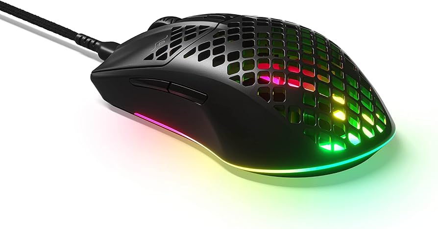 SteelSeries Aerox 3 Onyx Gaming Mouse, 8500cpi 6 button,USB,BLACK