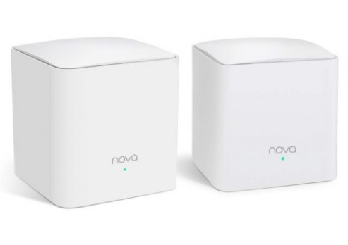 Wireless Mesh Wi-Fi System Tenda NOVA MW5(2-pack) AC1200 867Mbps on 5GHz,300Mbps on 2.4GHz 180м2