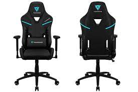 Gaming Chair ThunderX3 TC5 BLACK 3D Armrest 65mm wheels PVC Leather