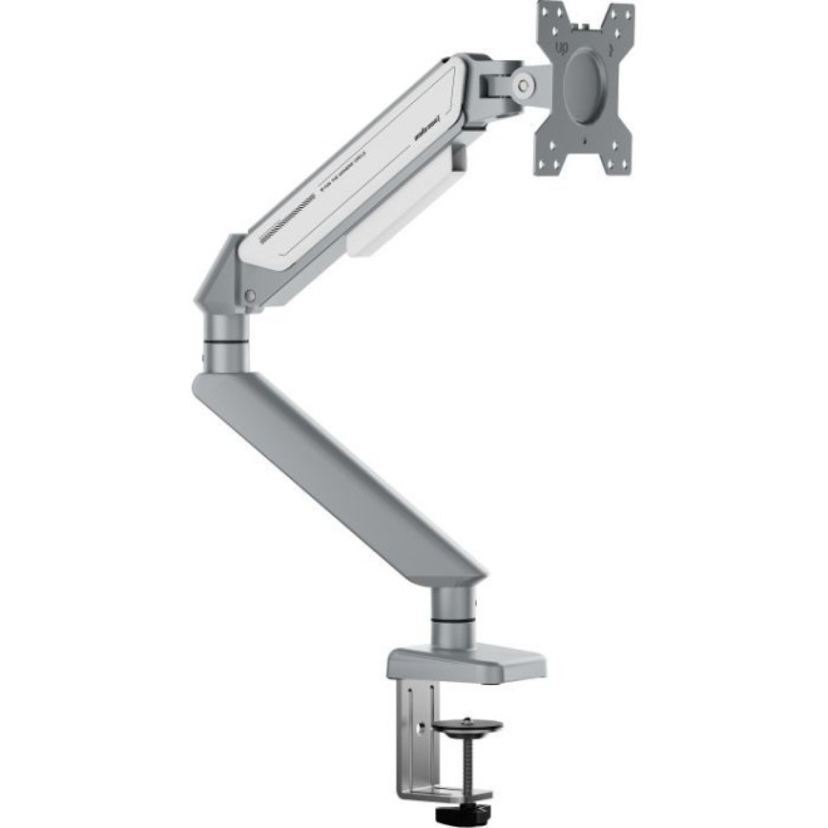 Monitor Arm AD-W-A6D-1S-FW AndaSeat 17''-32',max 9Kg, rotation 360°, Tilt Range -75° to 75° SILVER