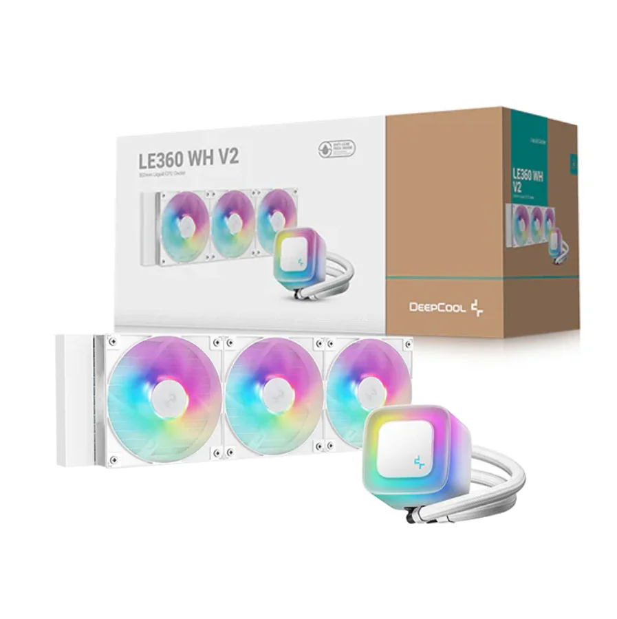 DEEPCOOL LE360 PRO WH WHITE ARGB 120*3 FAN LGA1851/1700/1200/115*/AMD