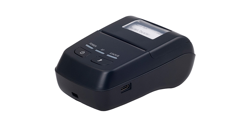Xprinter XP-P501A 58mm mobile Receipt printer USB+Bluetooth, Black , 70mm/s, EU plug