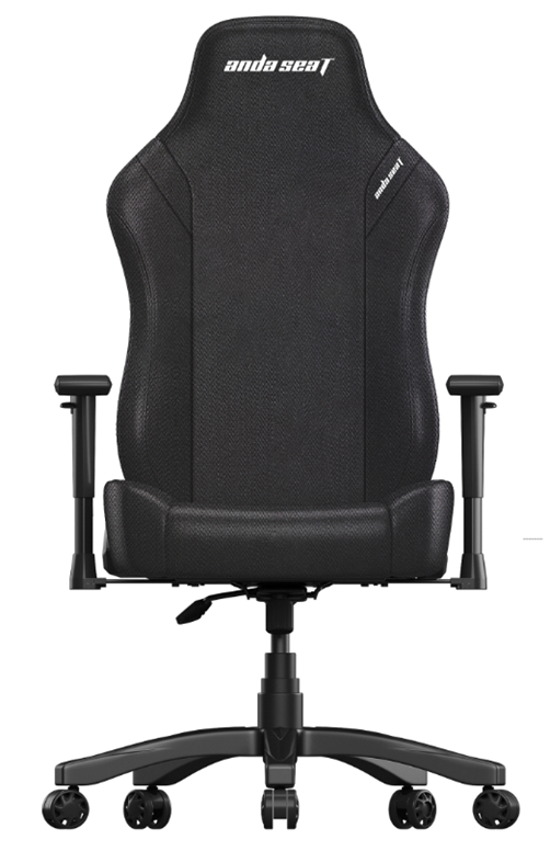 Gaming Chair AD18-44-B-F-CIS AndaSeat Luna BLACK 1D Armrest 60mm wheels Fabric