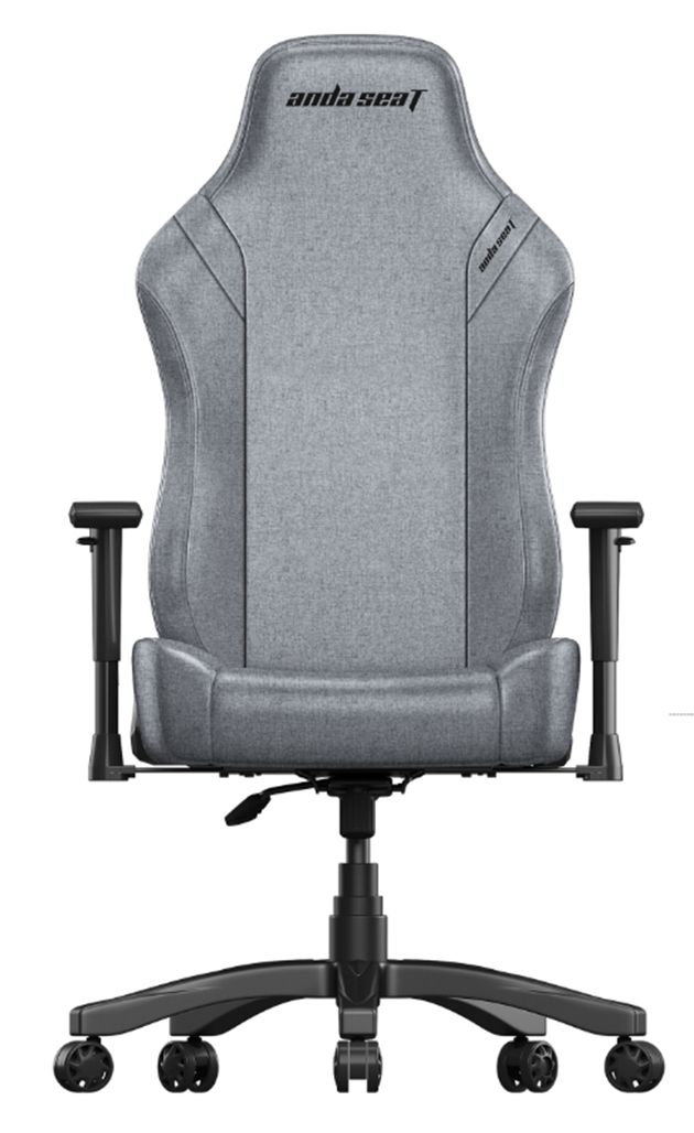 Gaming Chair AD18-44-G-F-CIS AndaSeat Luna GRAY 1D Armrest 60mm wheels Fabric