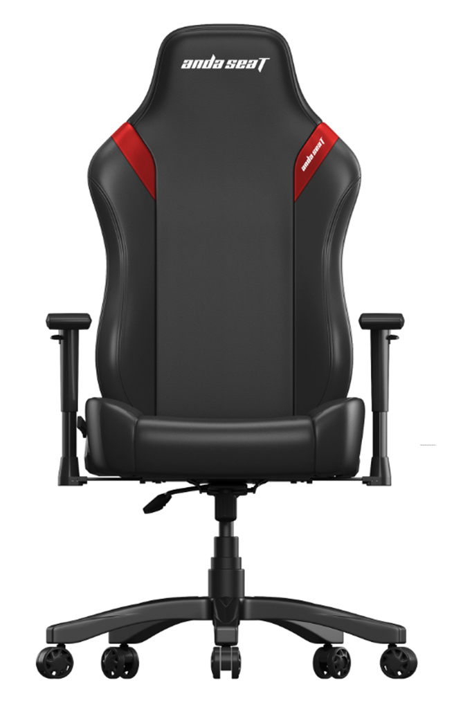 Gaming Chair AD18-44-BR-PV-CIS AndaSeat Luna BLACK&RED 1D Armrest 60mm wheels PVC Leather