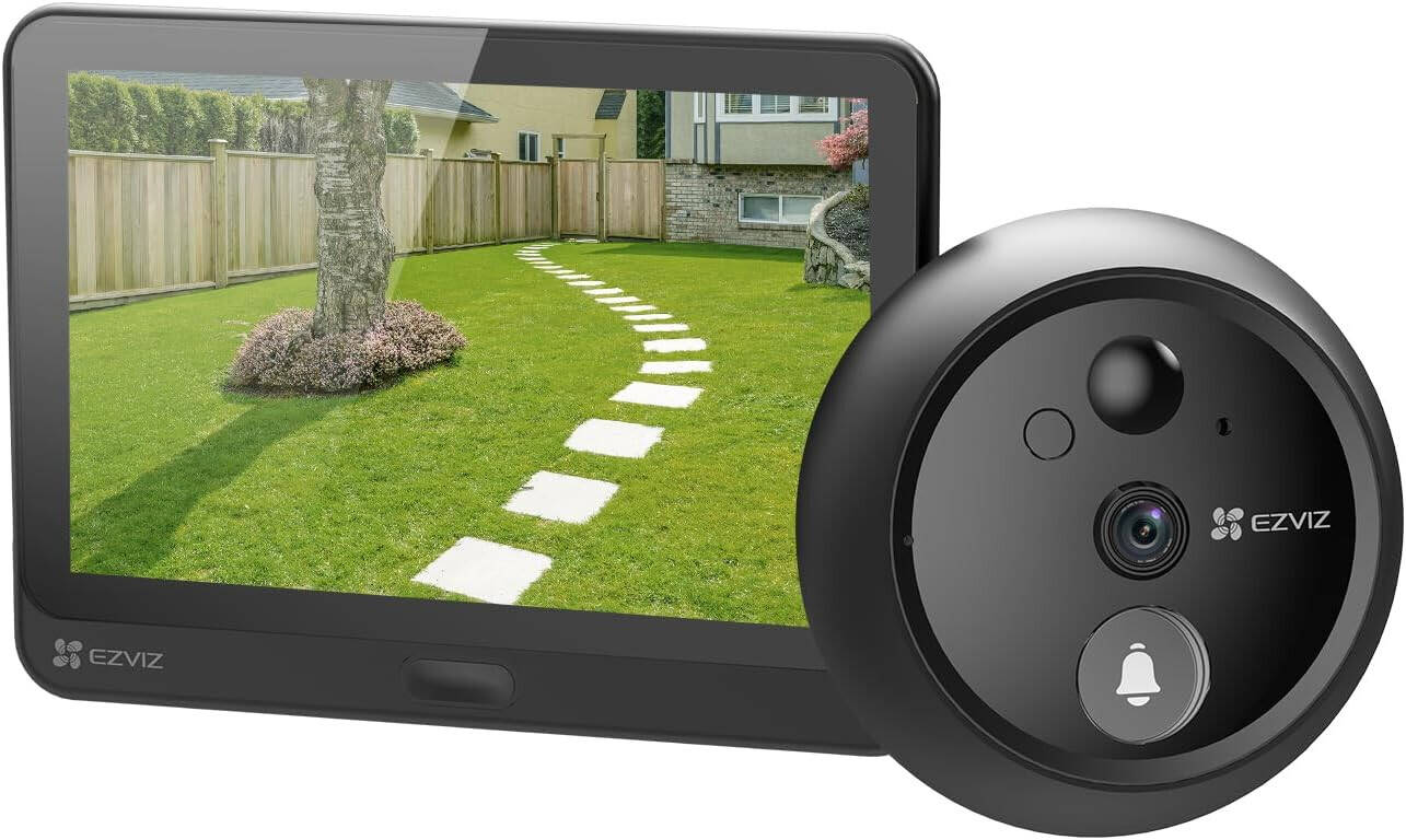 Видеодомофон-дверной глазок EZVIZ CS-HP4 2MP IP WIFI