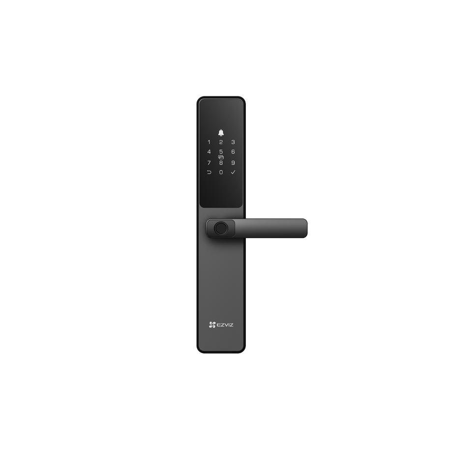 Дверной замок EZVIZ CS-DL05-R201-WBCP-GR(6068)) черный,пароль/карта/палец/ключ