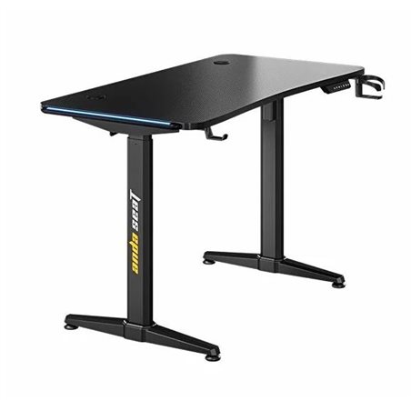 Gaming Desk AD-D-DD1-1600-08-B AndaSeat Xtreme Pro Carbon Fiber Texture Tabletop USB