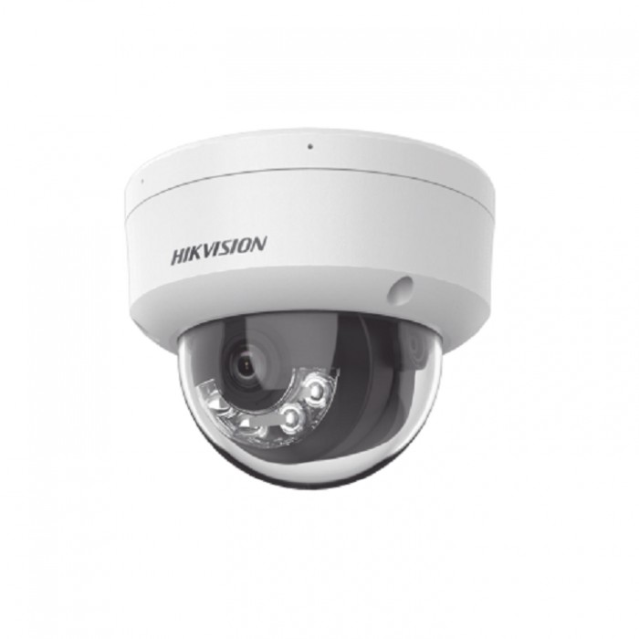 IP camera HIKVISION DS-2CD2163G2-LIS2U(2.8mm)(O-STD)купол,антиванд 6MP,IR 30M,2MIC,MicroSD,AcuSense