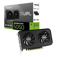 GEFORCE RTX5050 OC 8GB GDDR6 128bit 2677Mhz 3xDP HDMI ASUS DUAL-RTX5050-O8G