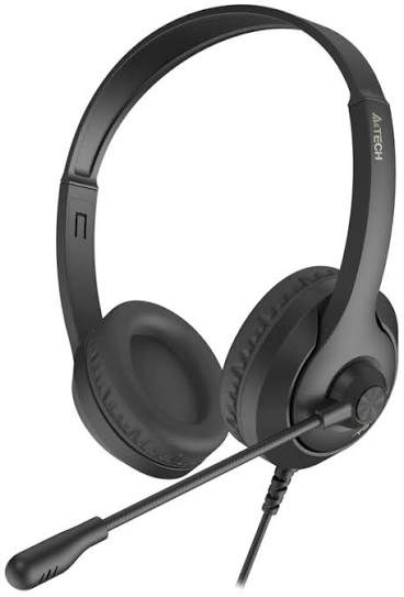 Наушники с микрофоном A4Tech FSTYLER FH200i 3.5mm BLACK/GREY