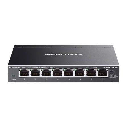 HUB Switch Mercusys(TP-Link)MS108GS-M2 8-port 2.5G Multi-Gigabit