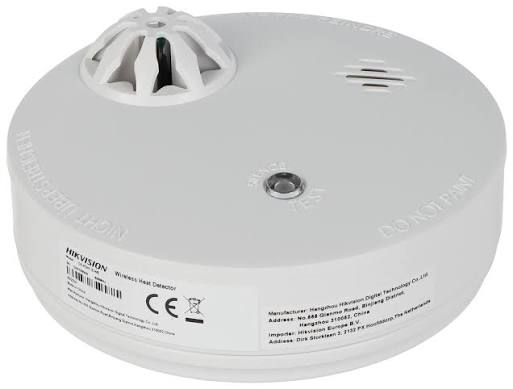 HIKVISION AX PRO 868MHz DS-PDHT-E-WE WHITE(O-STD) датчик пожарный тепловой
