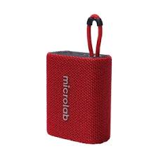 Microlab Portable Speakers BP21 RED 5W LED, BT,1300mAH, microSD, 3.5mm Line in, USB, Type-C Power