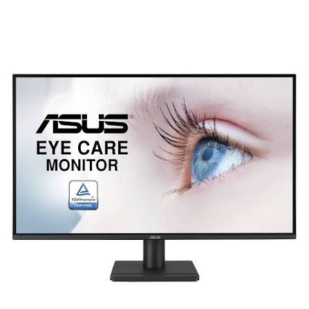 ASUS 27" VA27AQ IPS 5ms 3000:1 350kd/m2 178/178 75Hz 2560x1440 Speaker 2x2W VGA HDMI DP