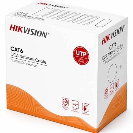 RJ- 45 Cable UTP-6e (8-жильный,омеднённый,внутренний) HIKVISION DS-1LN6UU/CCA Grey 0,57mm (305м)