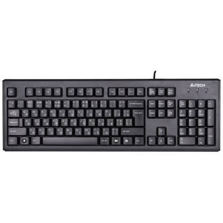 A4TECH KM-720 FN-KEY MULTIMEDIA KEYBOARD USB BLACK US+RUSSIAN