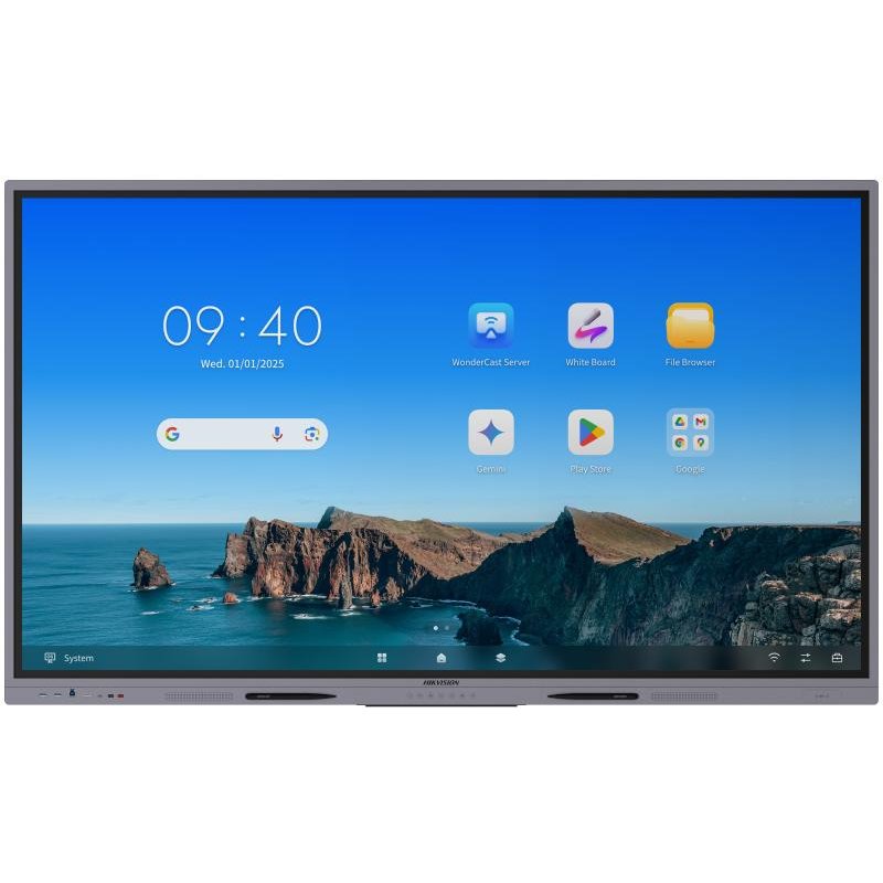 Interactive Flat Panel HIKVISION DS-D5A86RB/E 86" 3840×2160 Android 14.0 8GB/128GB