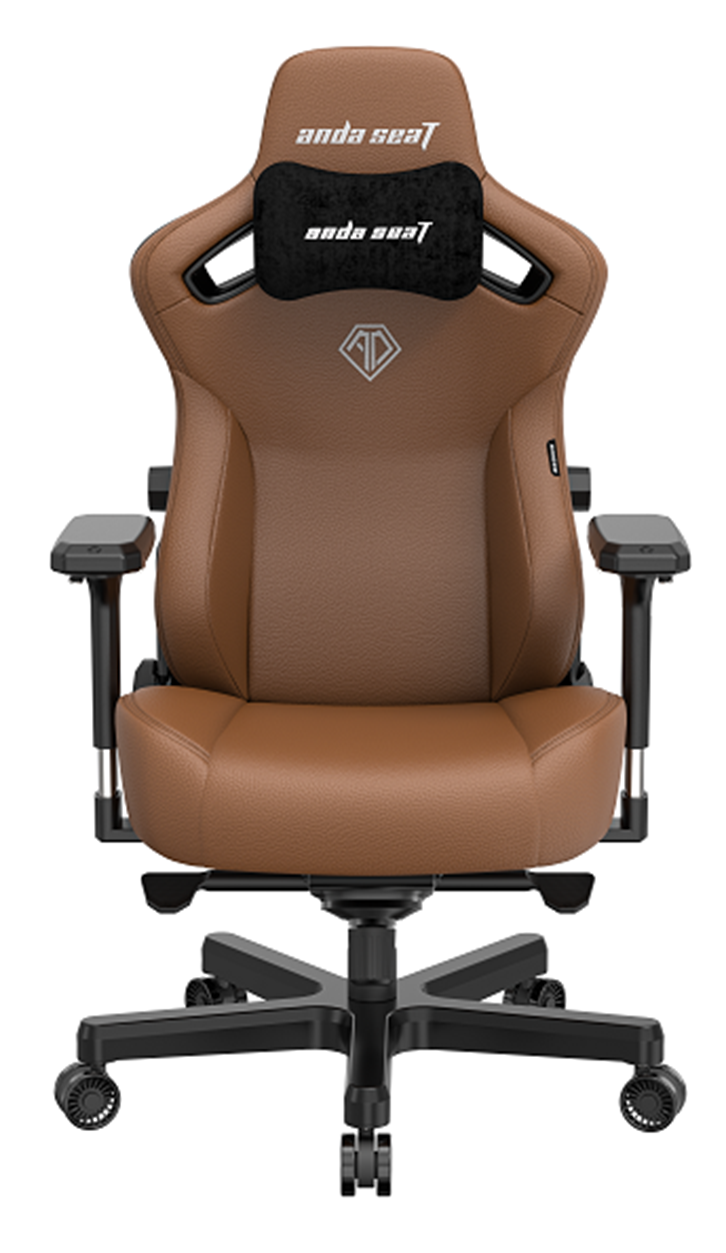 Gaming Chair AD12YDC-L-01-K-PV/C AndaSeat Kaiser 3 L BROWN 4D Armrest 65mm wheels PVC Leather