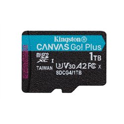 Micro Secure Digital Card (Trans Flash) 1TB HC10 KINGSTON Canvas Go Plus G4 200R A2 U3 V30