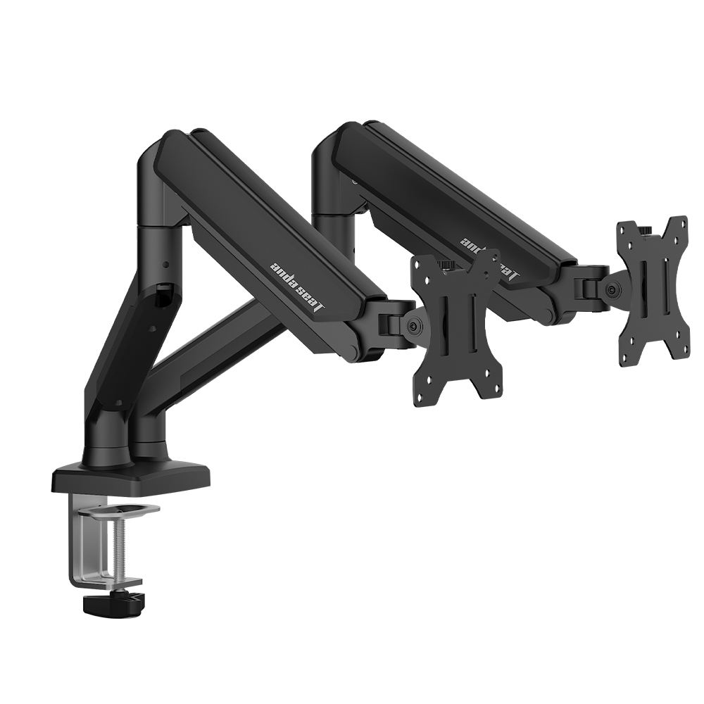 Monitor Arm AD-W-A9-2S-BB AndaSeat 17''-42',max 15Kg, rotation 360°, Tilt Range -75° to 75° BLACK