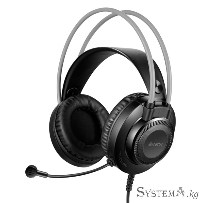 Наушники с микрофоном A4Tech FSTYLER FH200i 3.5mm BLACK/GREY
