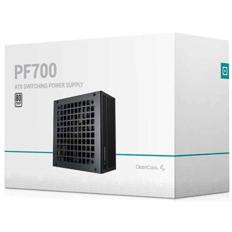 Power Unit DEEPCOOL PF700D V2 700W 80 PLUS certified 200-240V/ATX3.1 + PCIe 5.1 12V Black flat