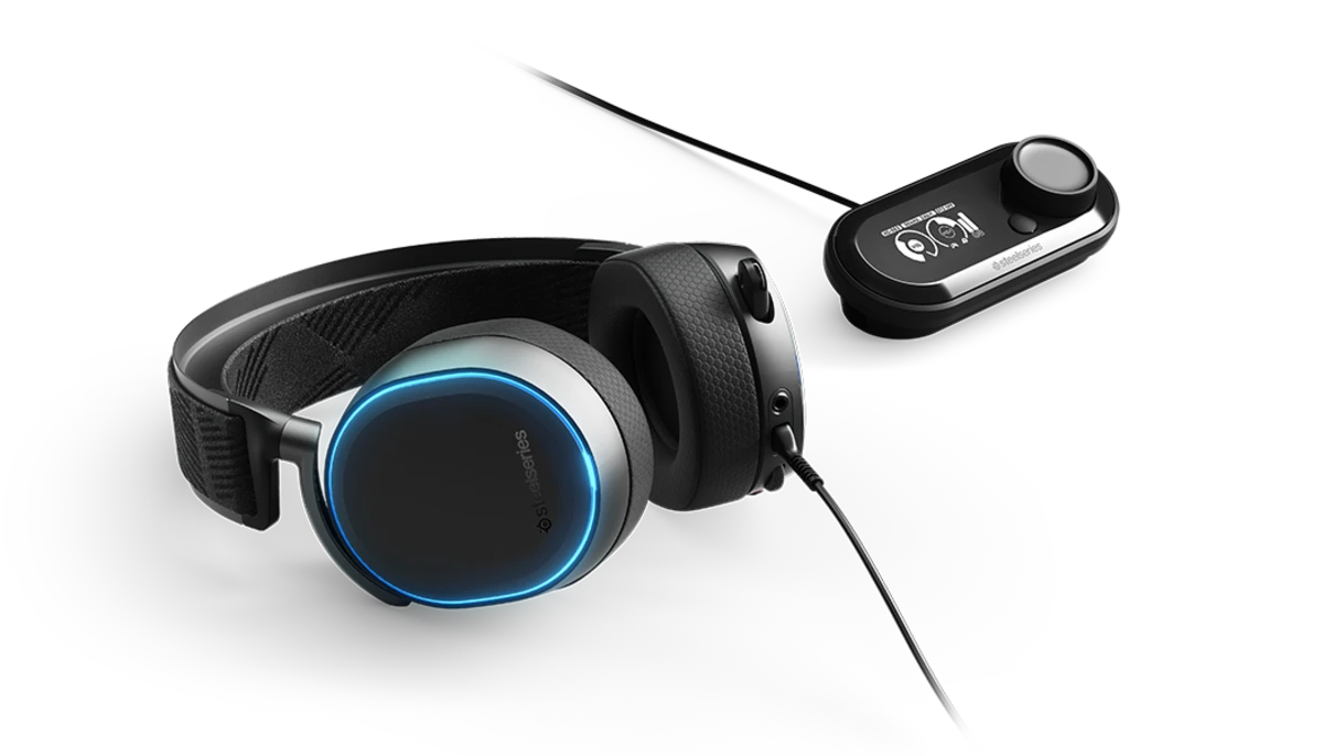 Наушники с микрофоном SteelSeries SteelSeries Arctis Pro + GameDAC USB BLACK