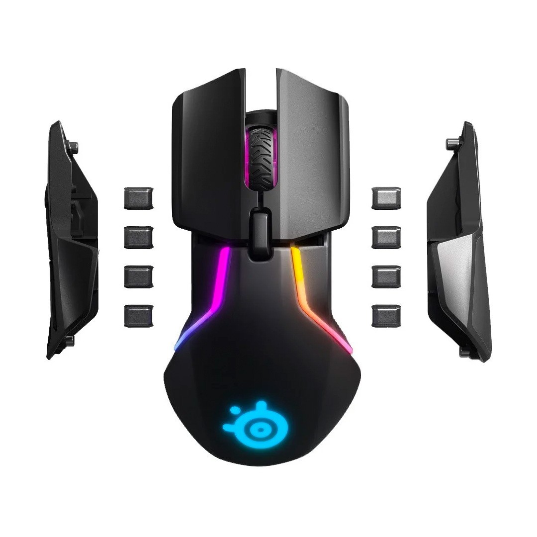 SteelSeries Rival 650 Wireless Gaming Mouse, 12000dpi 7 button, BLACK