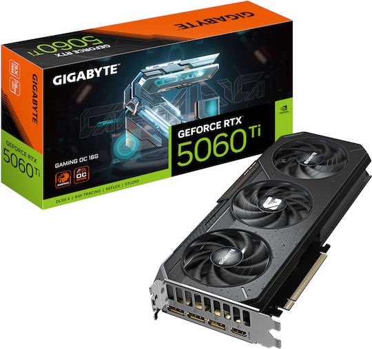 GEFORCE RTX5080 OC 16GB GDDR7 256bit 2730Mhz 3xDP HDMI GIGABYTE GV-N5080GAMING OC-16GD