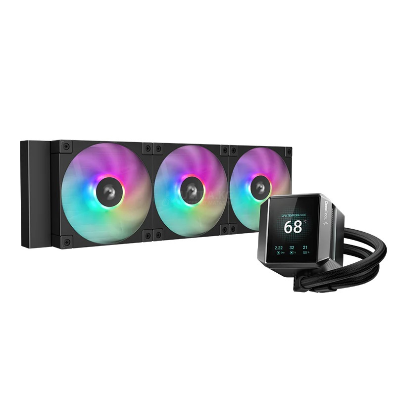 DEEPCOOL MYSTIQUE 360 120*3 PWM FAN 2.8” 640x480 TFT LCD ARGB PUMP LGA20xx/1700/1200/115*